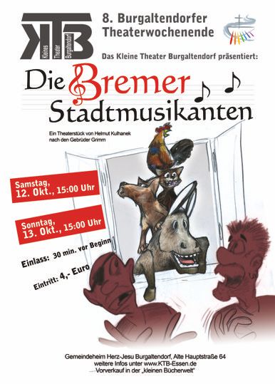 Plakat Bremer Stadtmusikanten