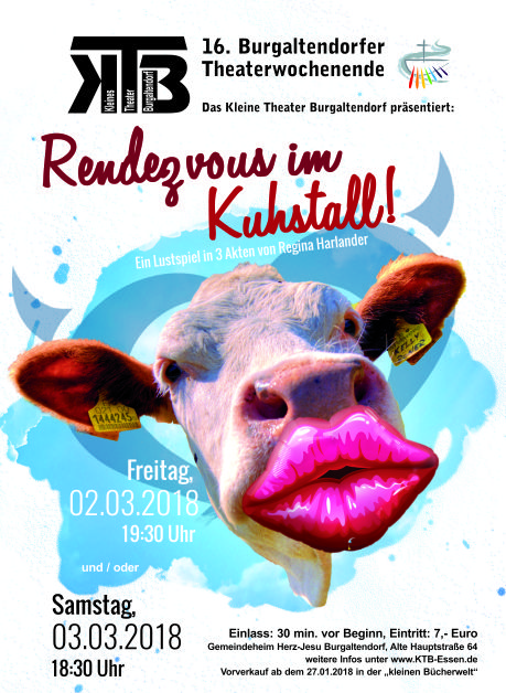 Plakat Rendezvous im Kuhstall