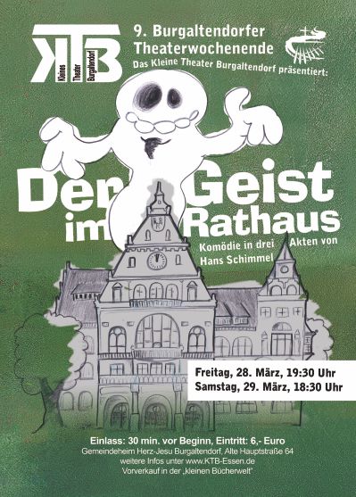 Plakat Geist im Rathaus